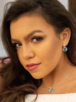 Montana Silversmiths NC4501 Open Heart Turquoise Pearl Necklace -Montana Silversmiths NC4501 3 1