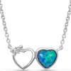 Montana Silversmiths Women's Mirrored Heart Necklace
