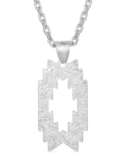 Montana Silversmiths Women's Storm Geometric Necklace -Montana Silversmiths NC4700 0002 NC4700 alt