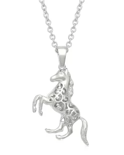 Montana Silversmiths Women's Horse Charm Necklace -Montana Silversmiths NC4767 0002 NC4767 alt