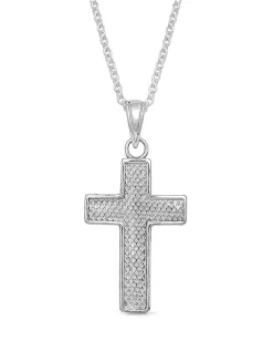 Montana Silversmiths Women's Captured In Faith Cross Necklace -Montana Silversmiths NC4771 0002 NC4771 alt