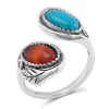 Montana Silversmiths Women's Earth And Sky Adjustable Ring