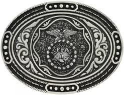 Montana Silversmiths Classic FFA Antiqued Attitude Buckle