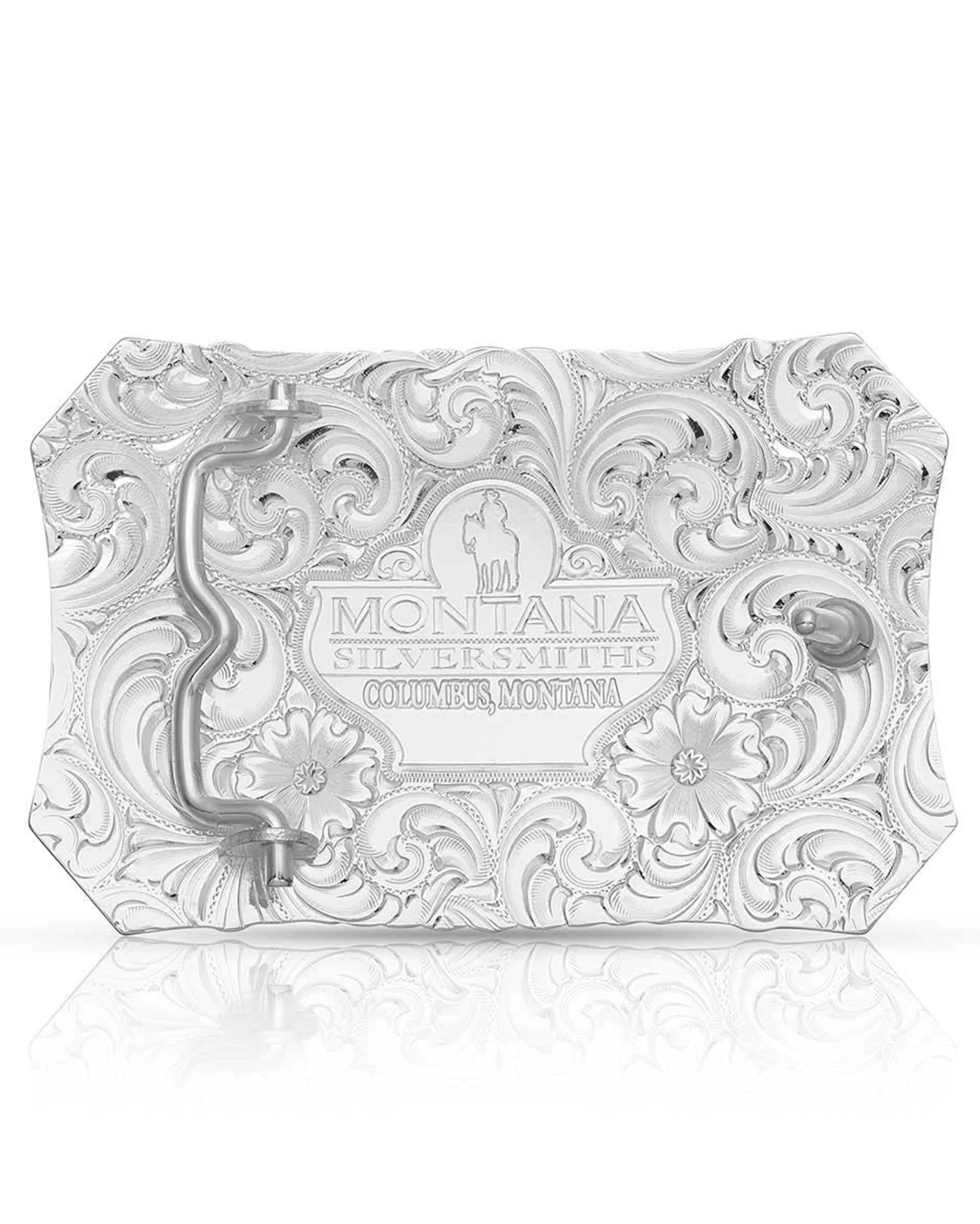 Montana Silversmiths Deep Roots Christian Cowboy Belt Buckle 2 Montana Silversmiths Deep Roots Christian Cowboy Belt Buckle - Image 2