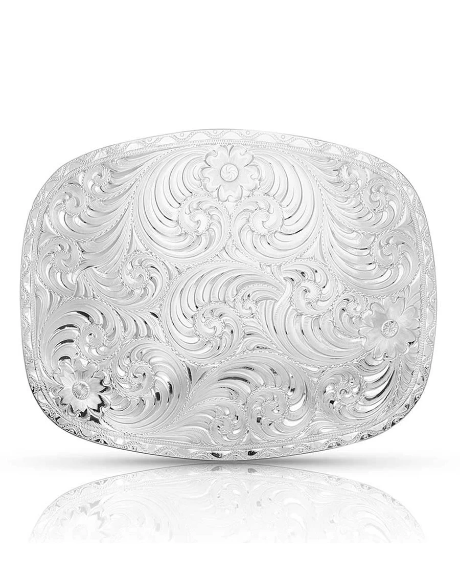Montana Silversmiths Grand Cowboy Belt Buckle 1 Montana Silversmiths Grand Cowboy Belt Buckle