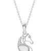 Montana Silversmiths Women's Equine Peace Necklace