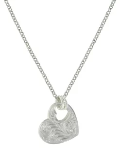 Montana Silversmiths Women's Carry My Heart With You Necklace