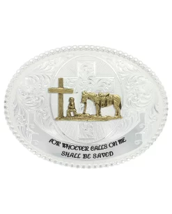 Montana Silversmiths Faith And Wisdom Belt Buckle