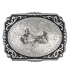 Montana Silversmiths Team Roper Western Belt Buckle