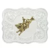 Montana Silversmiths Men's Bullrider Western Belt Buckle