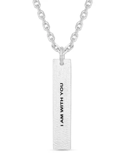 Montana Silversmiths Modern Dog Tag Necklace
