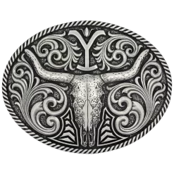 Montana Silversmiths Strength Of The Yellowstone Attitude Belt Buckle A960YEL