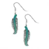 Montana Silversmiths Montana Silversmith The Storyteller Feather Dangle Earrings ER1320