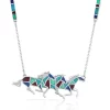 Montana Silversmiths NC5319 Womens All The Pretty Horses Necklace Silver