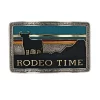 Montana Silversmiths A919DB Rodeo Time Southwestern Attitude Belt Buckle