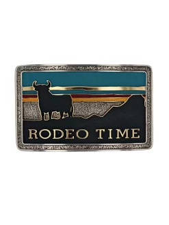 Montana Silversmiths A919DB Rodeo Time Southwestern Attitude Belt Buckle